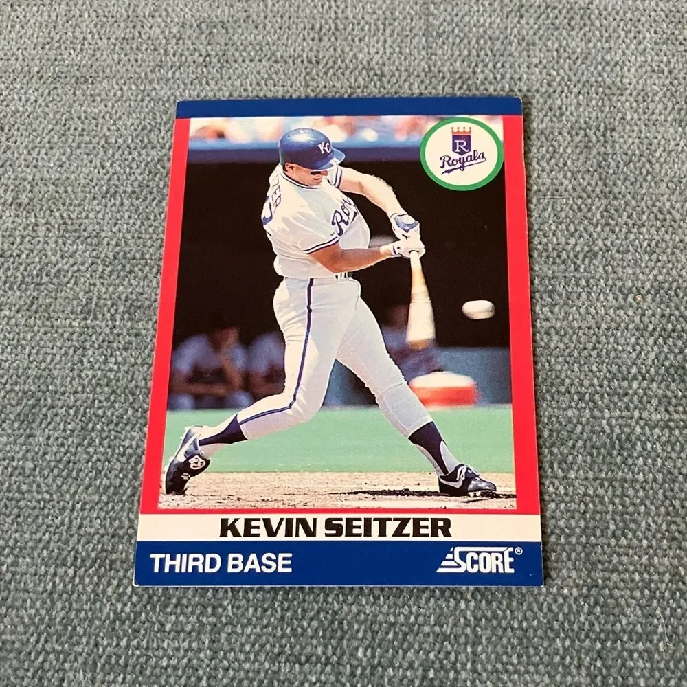 1991 Score Kansas City Royals Baseball Card Trading Card